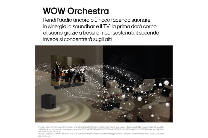 Caratteristica WOW Orchestra